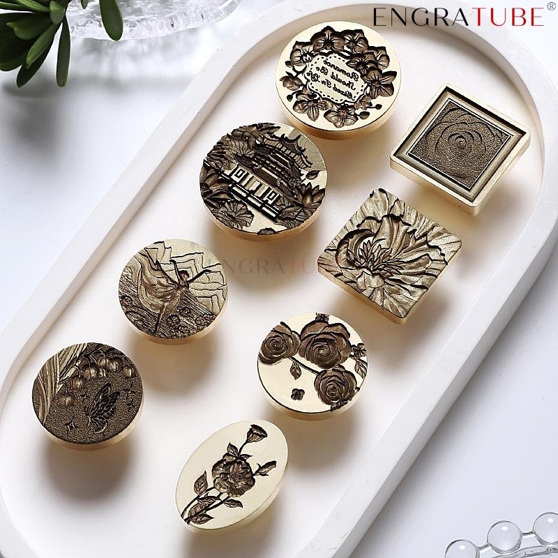 Wax Seal Stamp Set - Relief Wax Seal Stamp para o