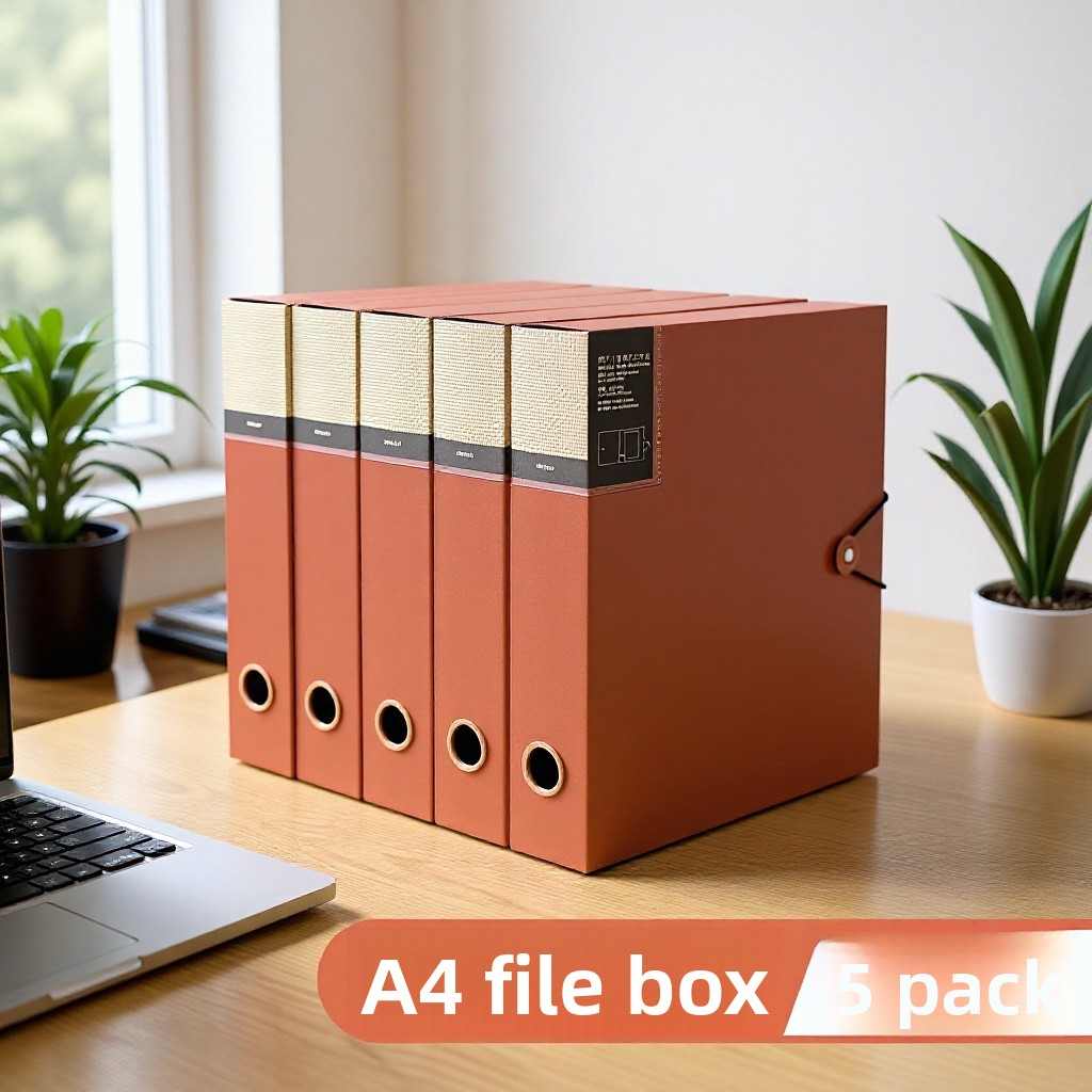 Archive Box Set - Conjunto de 5 caixas de arquivo