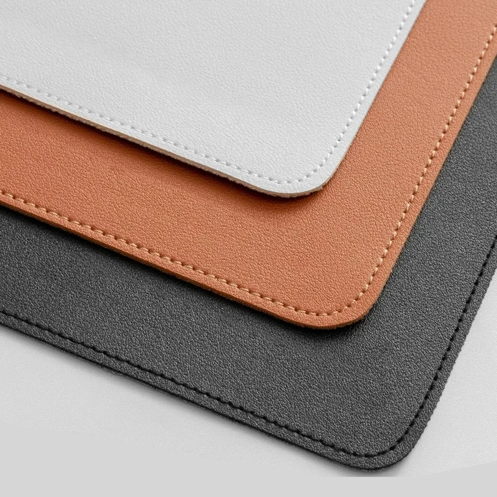 Leather Desk Pad - Tapete de mesa de escritório em