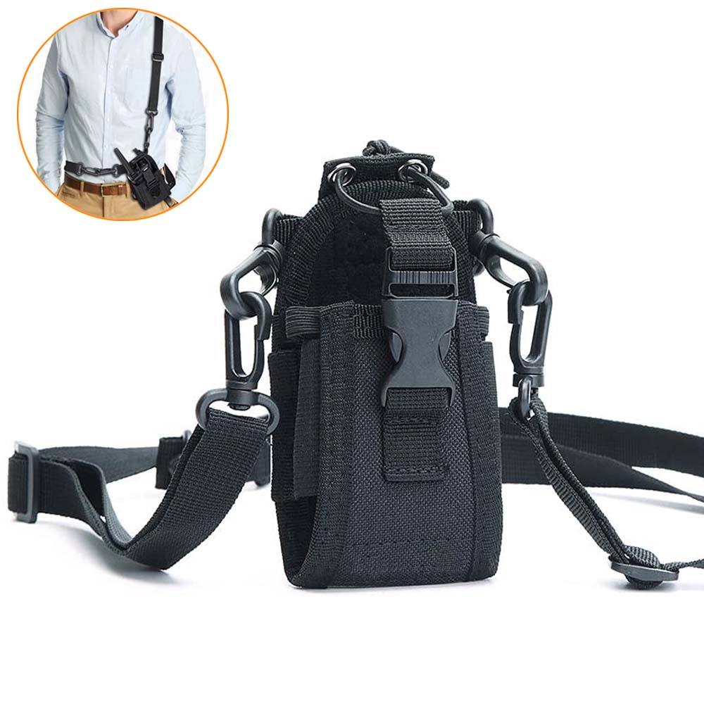 Magazine Holder Rack - Bolsa Tática Molle para Walkie Talkie,
