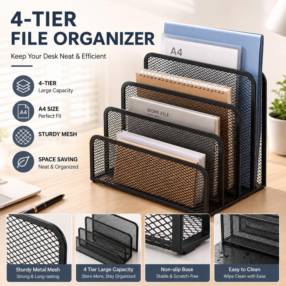 Suporte para cadernos, bandeja - Magazine Holder Rack avaliação e preço