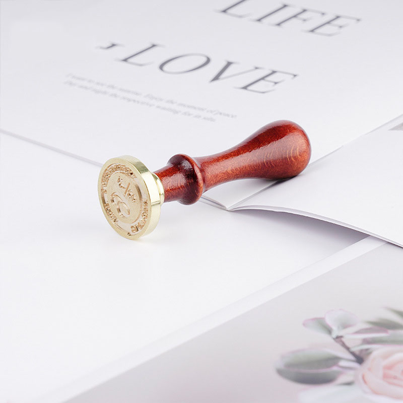 Cabo de Madeira para Selo de C - Wax Seal Stamp Set avaliação e preço