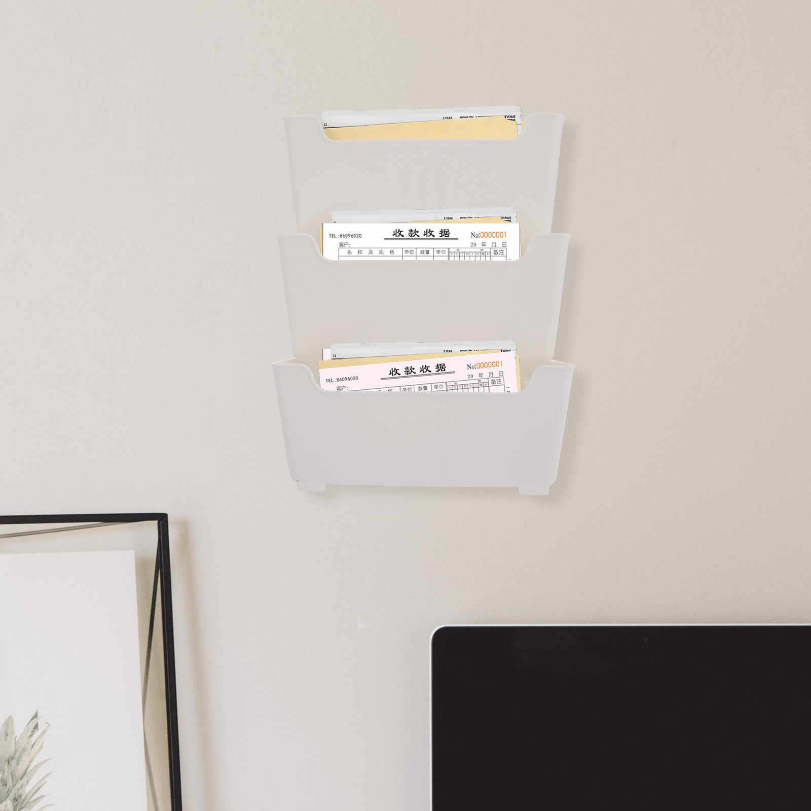 1 conjunto de organizador de a - Magazine Holder Rack avaliação e preço