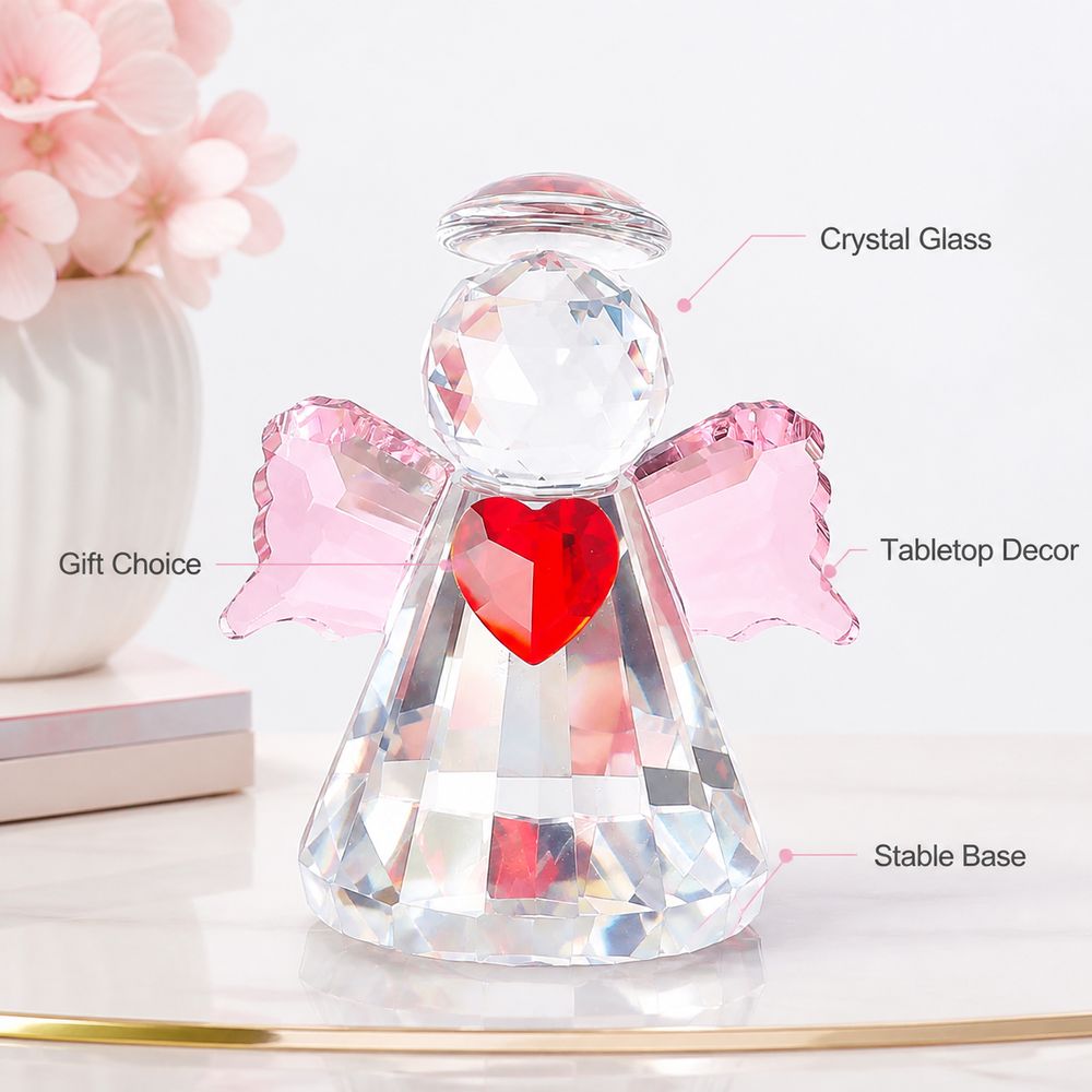 Nova Estatueta de Anjo de Cris - Paper Weight Crystal avaliação e preço