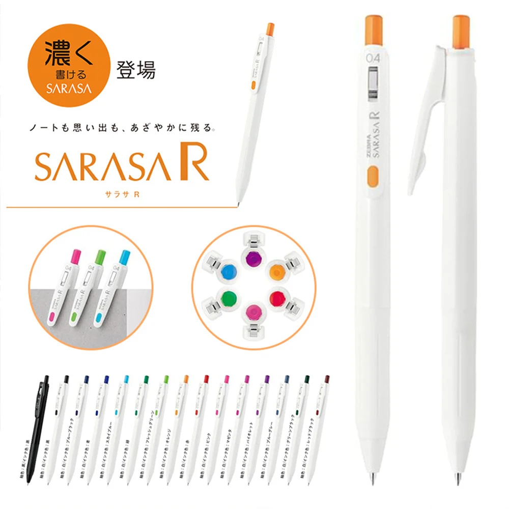 ZEBRA-R Disciplina Gel Pen, SA - Zebra Pen Mildliner avaliação e preço